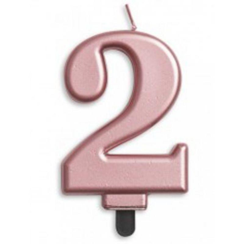 Jumbo Rose Gold Candle #2