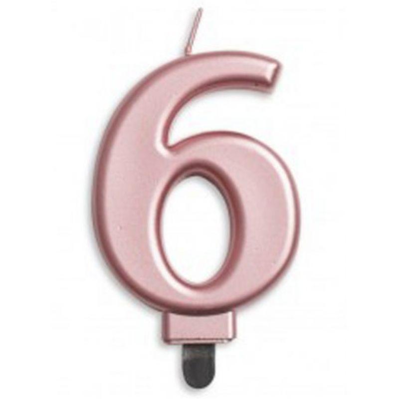 Jumbo Rose Gold Candle #6
