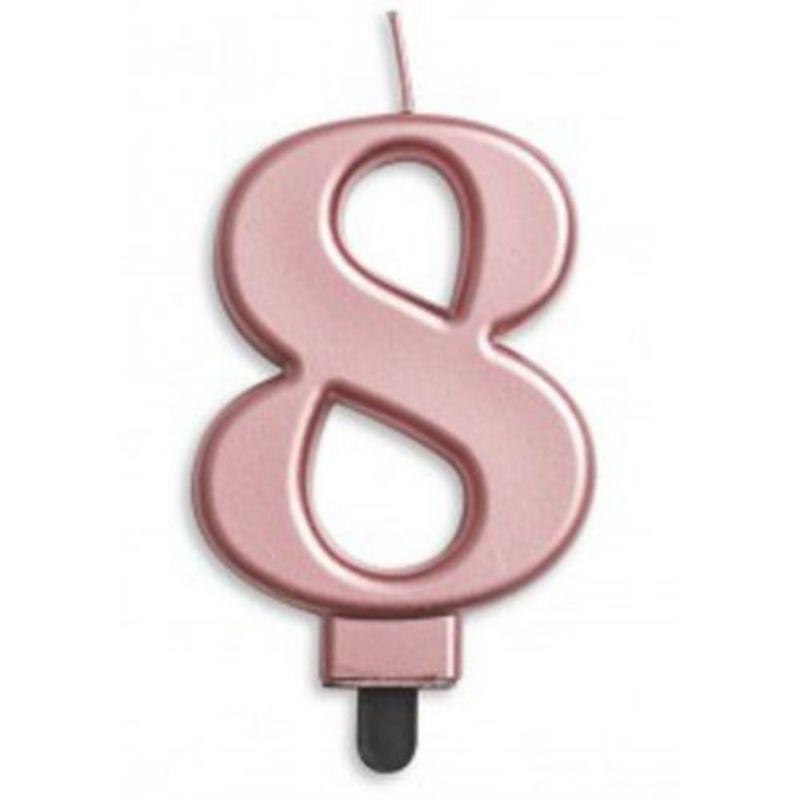 Jumbo Rose Gold Candle #8