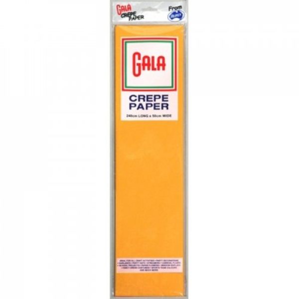 National Gold Gala Crepe Paper - 240cm x 50cm