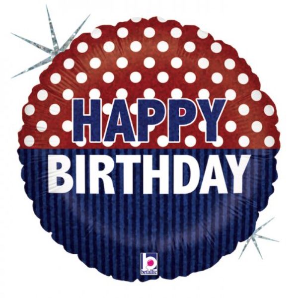 FBAL.18inch NAUTICAL BIRTHDAY