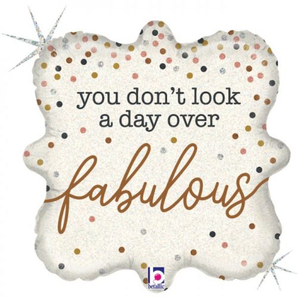 Fabulous Confetti Foil Balloon - 46cm