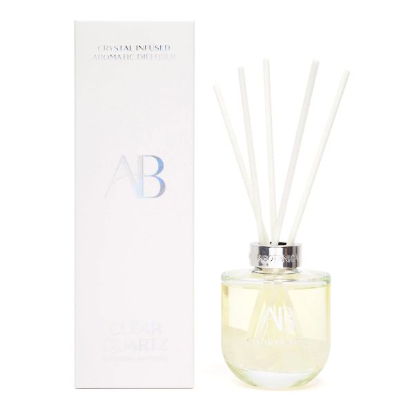 Clear Quartz Crystal Infused Aromatic Diffuser - 200ml