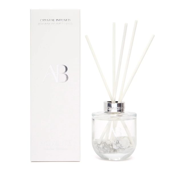 Howlite Crystal Infused Aromatic Diffuser - 200ml
