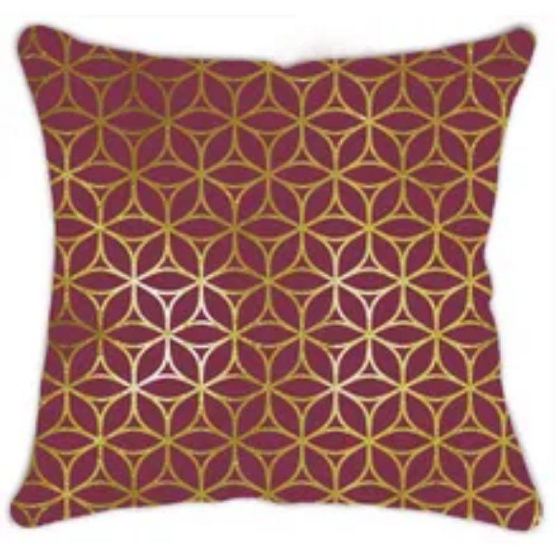 Burgundy Cushion - 45cm x 45cm - The Base Warehouse
