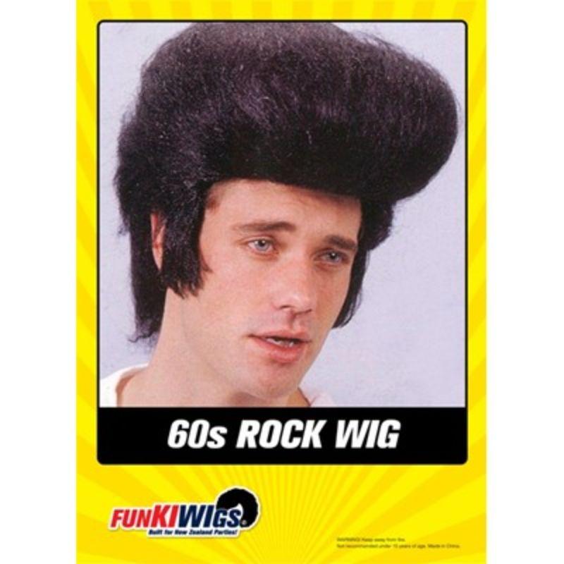 Adults 60s Rock Wig
