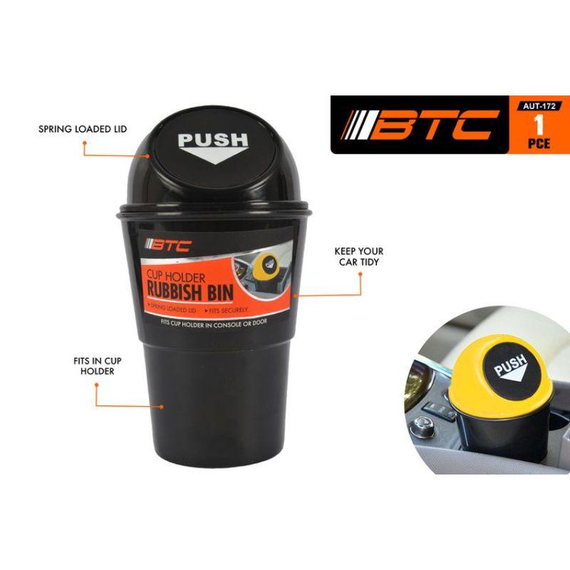 Cup Holder Rubbish Bin