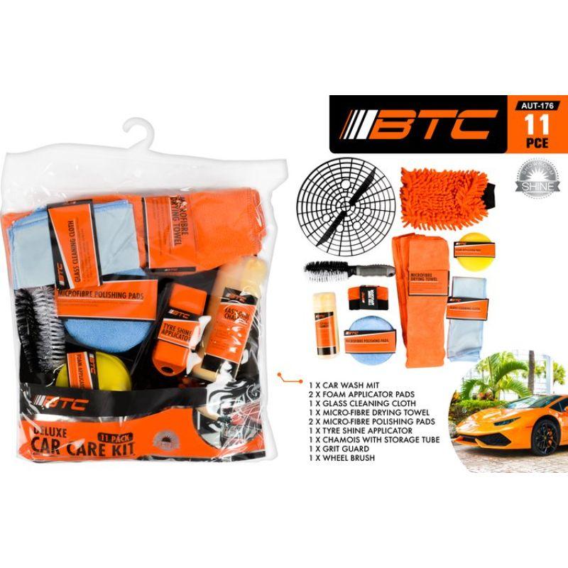 11 Piece Deluxe Car Care Kit