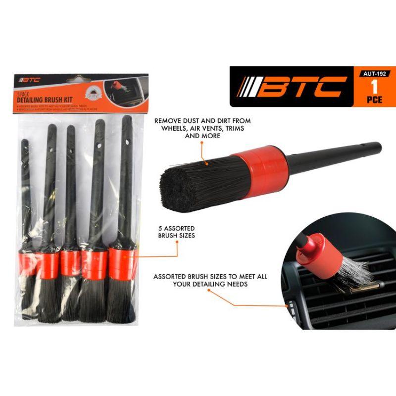 5 Piece Detailing Brush Kit
