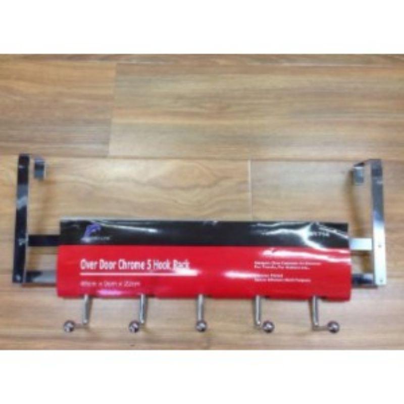 Over Door 5 Hook Rack