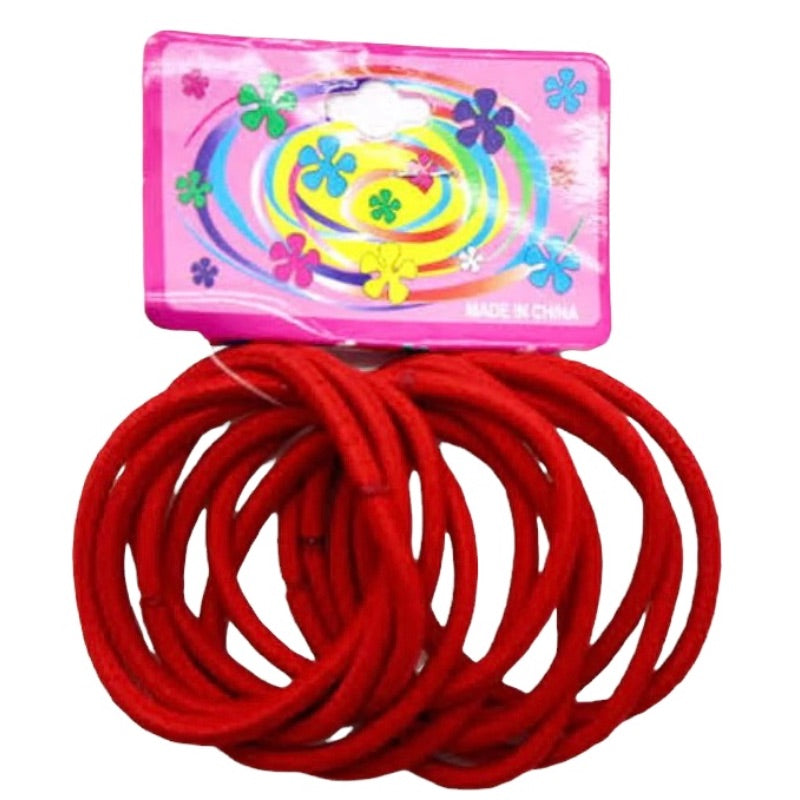 Red Hair Ties