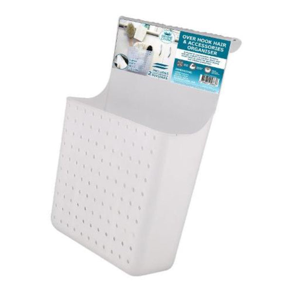 White Bath Hair Accessories Hold Organizer