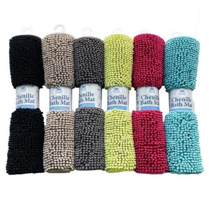 Chenille Bath Mat