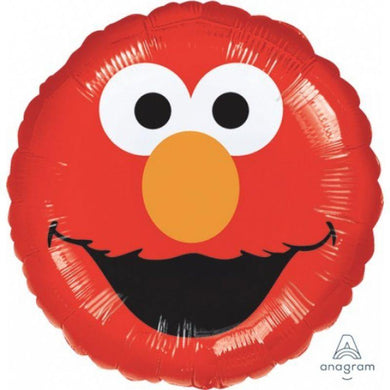 Elmo Smiles Foil Balloon - 45cm - The Base Warehouse