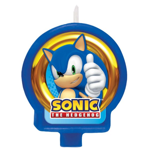 Sonic The Hedgehog Candle - 6cm