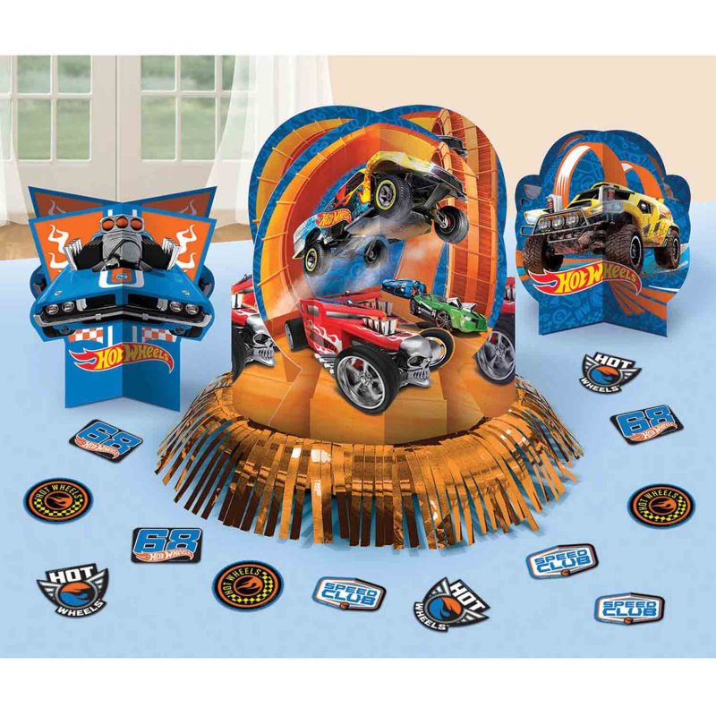 Hot Wheels Wild Racer Table Decoration Kit