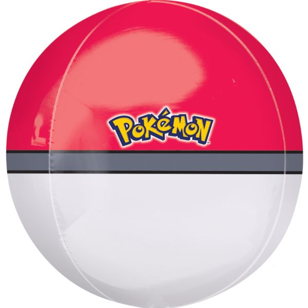 Pokemon Poke Ball Foil Balloon - 38cm x 40cm