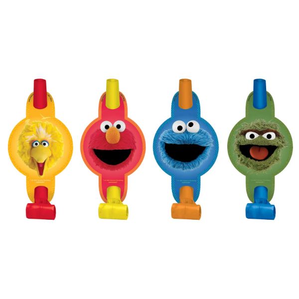 8 Pack Sesame Street Blowouts