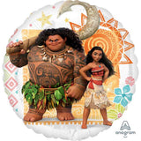 Load image into Gallery viewer, Moana Standard Round Foil Balloon - 45cm
