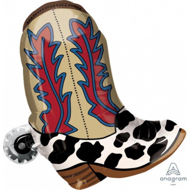 SuperShape XL Yeehaw Foil Balloon - 53cm x 60cm - The Base Warehouse