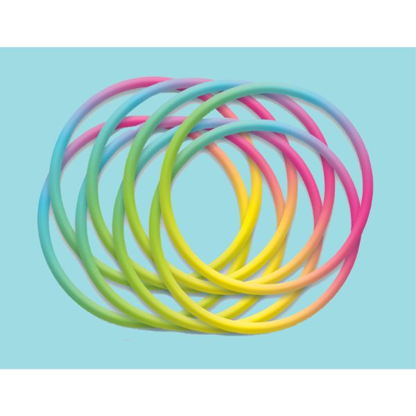 16 Pack Awesome Party 80s Rubber Bracelets