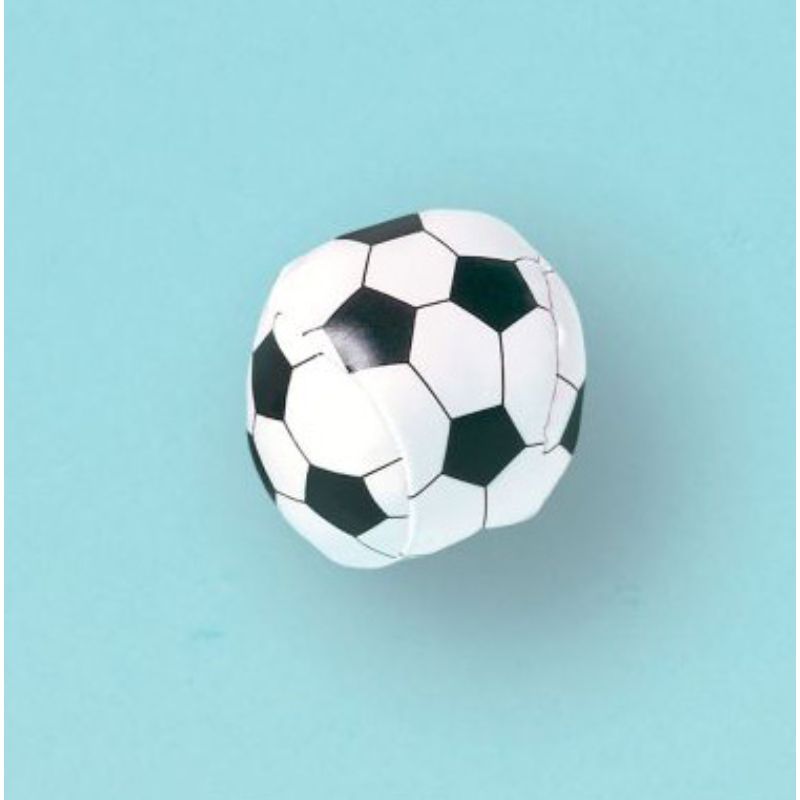 8 Pack Goal Getter Soccer Squishy Ball Favors - Plastic 5cm