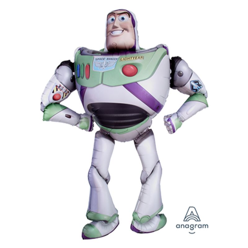 Airwalker Toy Story 4 Buzz Lightyear Foil Balloon - 111cm x 157cm