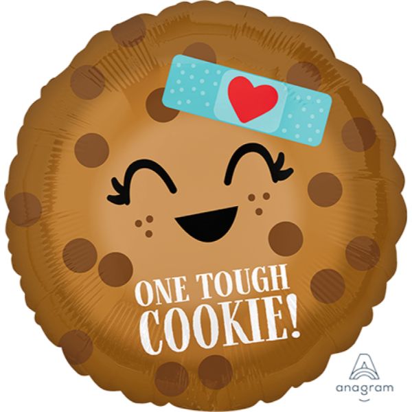 One Tough Cookie Standard Round Foil Balloon - 45cm