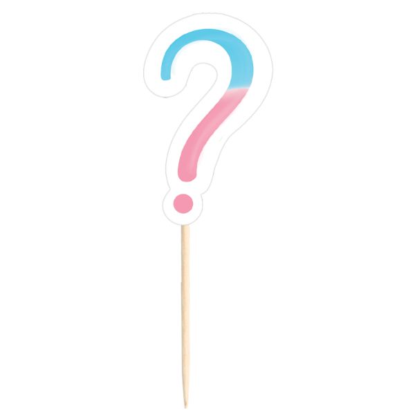 24 Packs The Big Gender Reveal Party Picks - 8.8cm