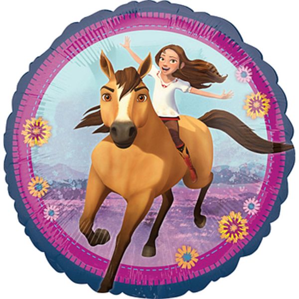 Standard Spirit Riding Free Foil Balloon - 45cm