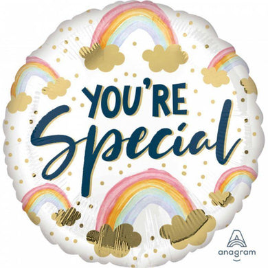 Youre Special Painted Rainbows Foil Balloon - 45cm - The Base Warehouse
