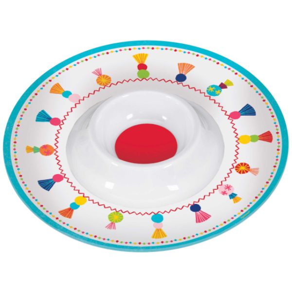 Fiesta Chip & Dip Melamine Bowl - 33cm