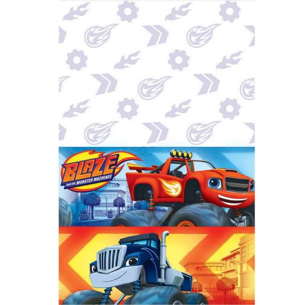 Blaze Plastic Table Cover - 1.37m x 2.43m