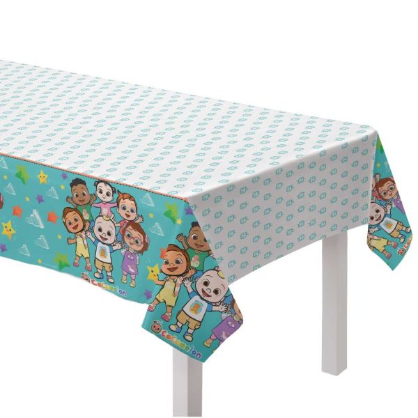 Cocomelon Paper Table Cover - 137cm x 243cm