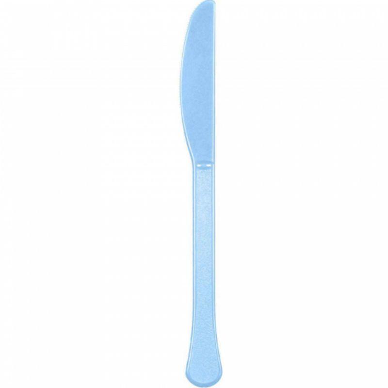 20 Pack Pastel Blue Heavy Weight Knives