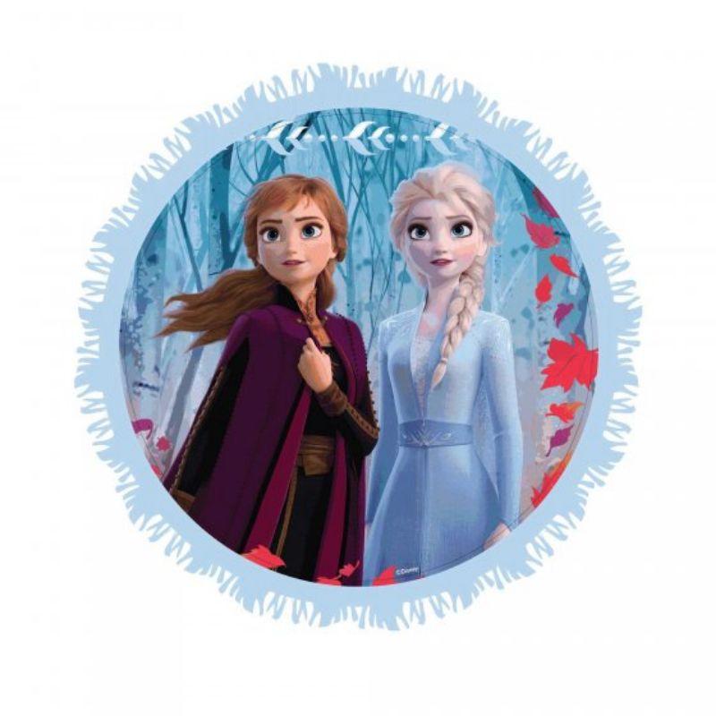 Frozen 2 Expandable Pull String Drum Pinata - 35cm x 35cm x 9cm