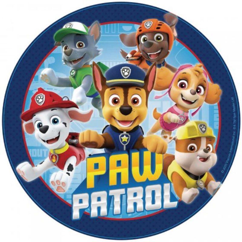 Paw Patrol Expandable Pull String Drum Pinata - 35cm x 35cm x 9cm