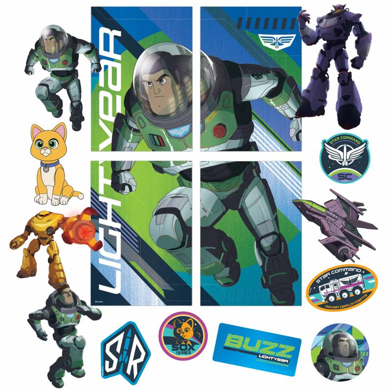 16 Pack Buzz Lightyear Scene Setters & Associated Props