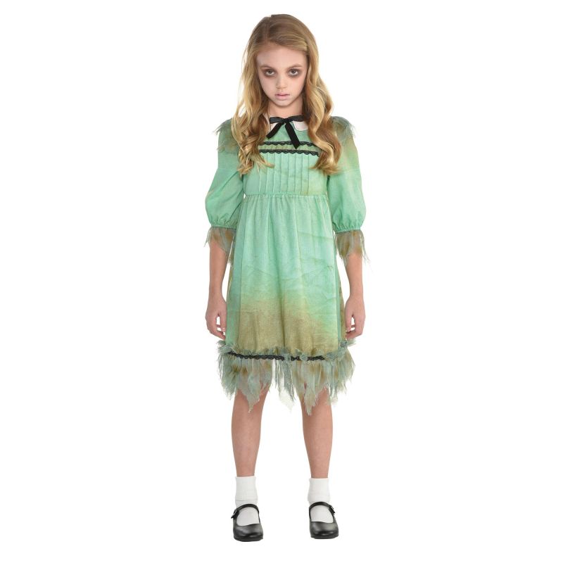 Creepy Girl Costume - Size 8-10 Years