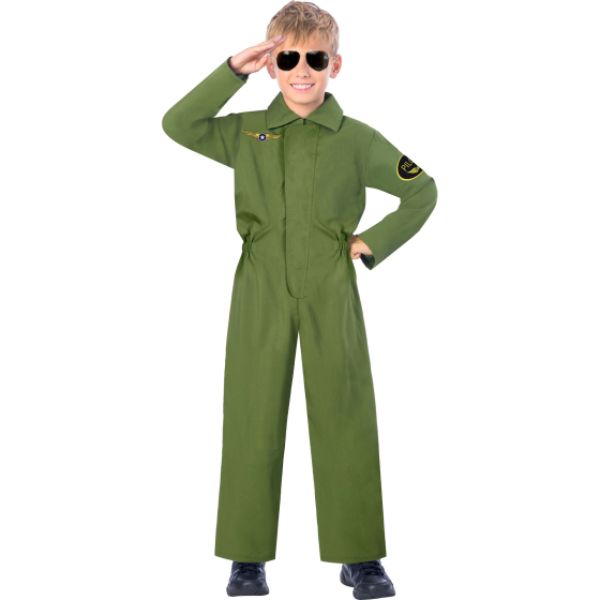 Pilot Jumpsuit Costume - (10 - 12 Years)