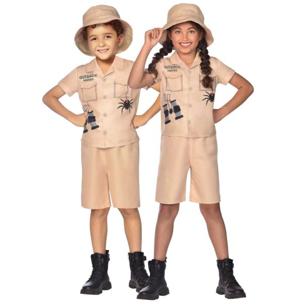 Outback Hunter Costume - (8 - 10 Years)