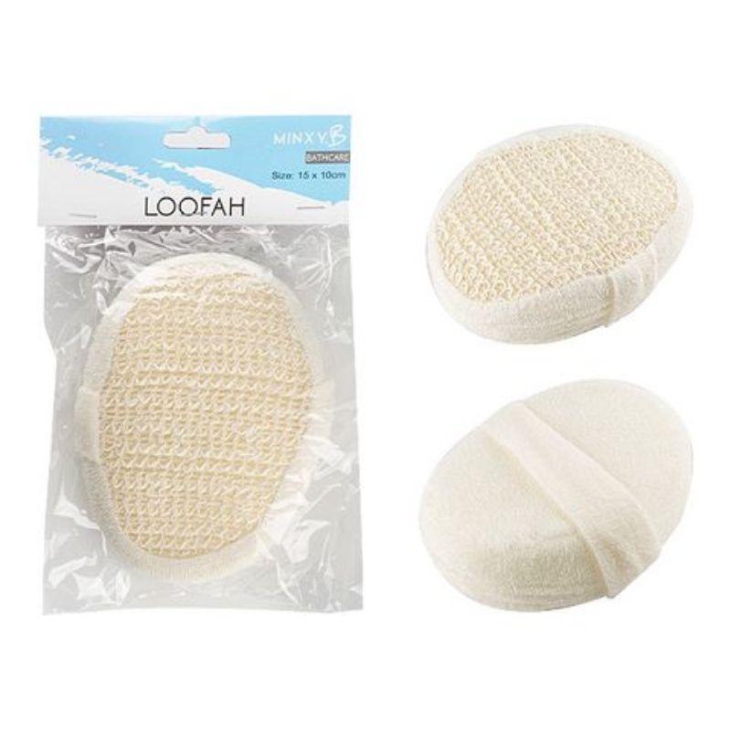 Oval Bath Sponge - 15cm x 10cm x 4cm