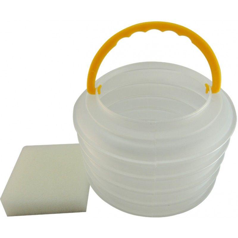 Clear Collapsible Brush Holder