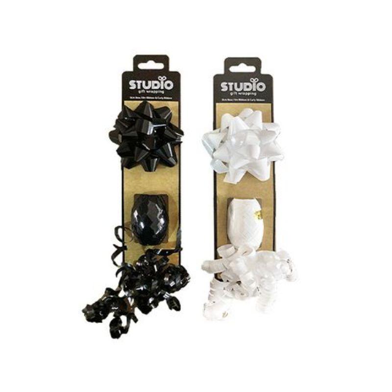 Black/White Giftwrapping Set