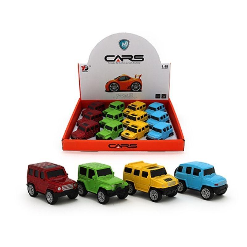 Die Cast Pullback Jeep SUB - 7cm