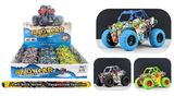 Load image into Gallery viewer, Die Cast Pullback Big Coloured Wheel Off Roader Car Toy