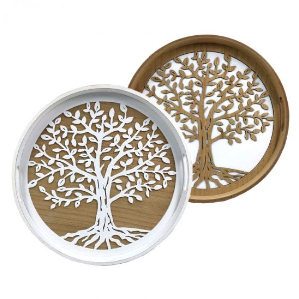 Tree Design Tray - 40cm