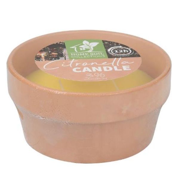 Citro Candle Terra Pot - 17cm
