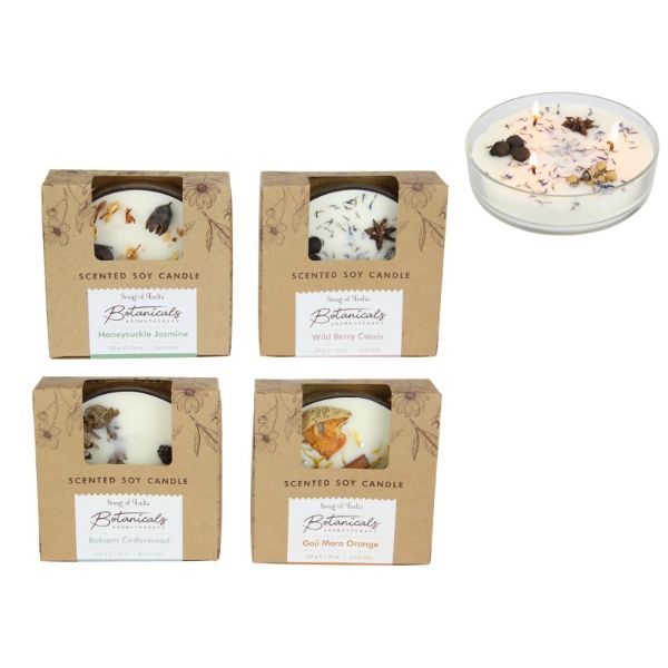 Candle with Natural Flora - 200g