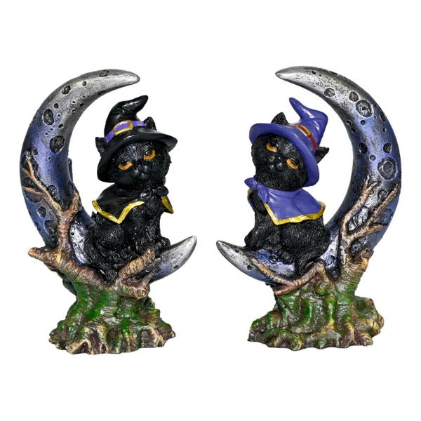 Cat Witch on Mystical Moon - 11cm